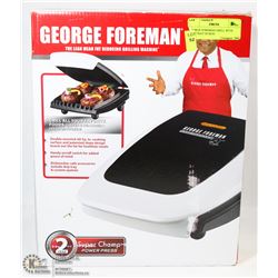 GEORGE FOREMAN GRILL WITH DRIP TRAY AND NON-STICK