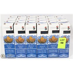 BOX WITH 24 BOTTLES NICOTINE FREE VAPOUR AS THEY