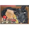 Image 1 : LARGE BOX W/DEWALT TOOL BELTS, BLACK