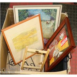 FLAT WITH PICTURE FRAME ANTENNA BOOSTER, SHELF