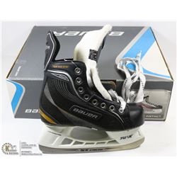 NEW BAUER SUPREME PRO JUNIOR HOCKEY SKATES.