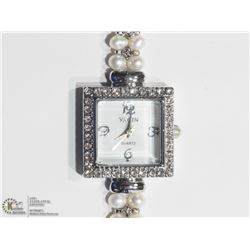 13) FRESHWATER PEARL BRACELET WATER RESISTANT