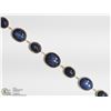 Image 1 : 21) 14KT GOLD 12 STAR SAPPHIRE BRACELET