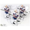 Image 1 : LOT OF 3 CONNOR MCDAVID FIGURES ON STANDS.