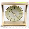 Image 1 : BULOVA QUARTZ MANTLE CLOCK