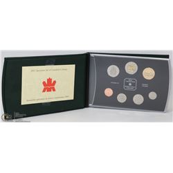 RCM 2001 SPECIMEN SET OF CANADIAN COINAGE.