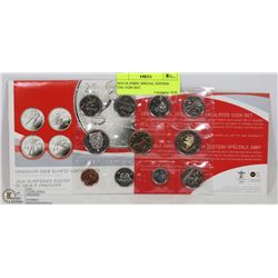 2010 OLYMPIC SPECIAL EDITION UNC COIN SET.