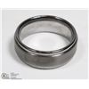 Image 1 : MENS TUNGSTEN BAND RING SIZE 12
