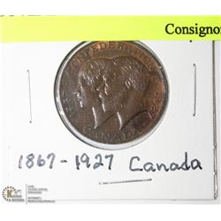 1867-1927 CANADA CONFEDERATION SOUVENIR COIN.