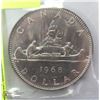 Image 1 : 1968 CANADIAN ONE DOLLAR COIN.