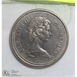 1975 CANADIAN ONE DOLLAR COIN.