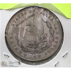 1878 MORGAN SILVER DOLLAR.