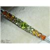Image 1 : 34) STERLING SILVER GEMSTONE BRACELET