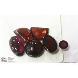 40) ASSORTMENT OF GENUINE GARNET GEMSTONES