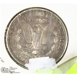 1881 MORGAN SILVER DOLLAR.