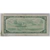Image 2 : 1954 CANADIAN $1.00 BILL.