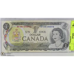 1973 CANADIAN $1.00 BILL.