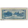 Image 2 : 1954 CANADIAN $5.00 BILL.