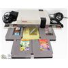 Image 1 : ORIGINAL NINTENDO ENTERTAINMENT SYSTEM WITH 2