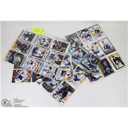 AUTOGRAPHED OILERS CARDS- GAGNER, PISANI,