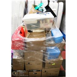 ESTATE PALLET OF HOUSEHOLD MISC.