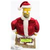 Image 1 : HOMER SANTA IN CHIMNEY