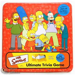 THE SIMPSONS ULTIMATE TRIVIA GAME