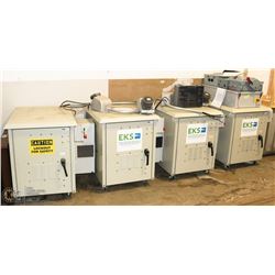 GROUP OF 4 ELECTRO KINETIC UNITS WITH LOT OF
