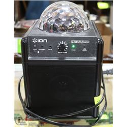 ION MINI SPEAKER WITH DISCO LIGHT