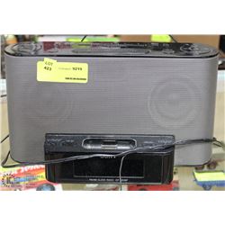 SONY IPOD DOCK ALARM CLOCK RADIO