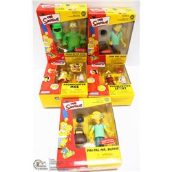 GROUP OF 5 SIMPSONS COLLECTOR FIGURES