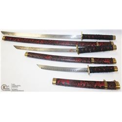 EI DAI EN SET OF 3 HANDMADE