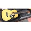 Image 1 : ACOUSTIC GUITAR HOHNER  BLONDE WITH SOFT CASE