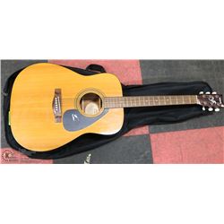 ACOUSTIC GUITAR YAMAHA 300 BLONDE WITH SOFT CASE