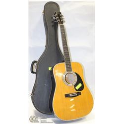ACOUSTIC GUITAR ELECAN AMERICAN LEGACY WITH PICKUP