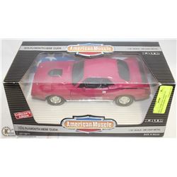 ERTL 1:18 DIE CAST AMERICAN MUSCLE 1970 HEMI CUDA.