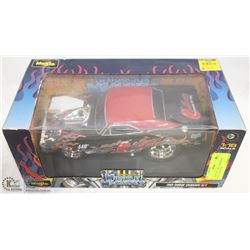 1:18 DIECAST 1969 CHARGER R/T MUSCLE MACHINE.