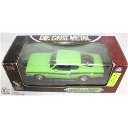 1:18 DIE CAST ROAD SIGNATURE1969 BARRACUDA.