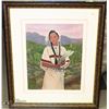 Image 1 : LIMITED EDITION WITH COA "INDIAN BRIDE" PRINT