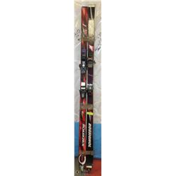 2 PAIRS OF ROSSIGNOL SKIIS WITH BINDINGS