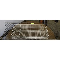 CHROME 48"X16" DISPLAY RACK AND  29" X 14" SLO