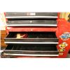 Image 3 : LARGE ROLLING TOOL BOX WITH BUILT ON SIDE CABINET,