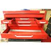 Image 4 : LARGE ROLLING TOOL BOX WITH BUILT ON SIDE CABINET,