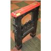Image 1 : PAIR OF SAWHORSES, EASY STORE, MULTI-USE,