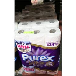 6PKS OF 12 PUREX ULTRA DOUBLE ROLL TOILET PAPER