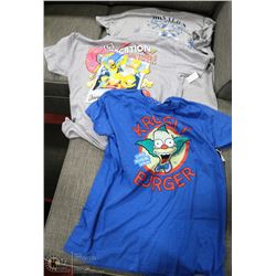 GROUP OF 3 EXTRA LARGE DONALD DUCK AND SIMPSONS