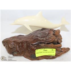 JOHN PERRY DOLPHIN SCULPTURE.