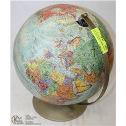 VINTAGE STUDENTS DESK GLOBE, HAS U.S.S.R ON IT