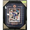 Image 1 : EDMONTON OILERS GRANT FUHR SIGNED FRAMED PHOTO