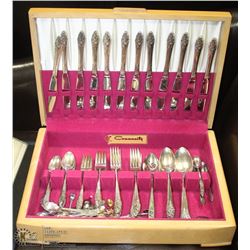 COMMUNITY EVENING STAR SILVER PLATE 1950'S BY